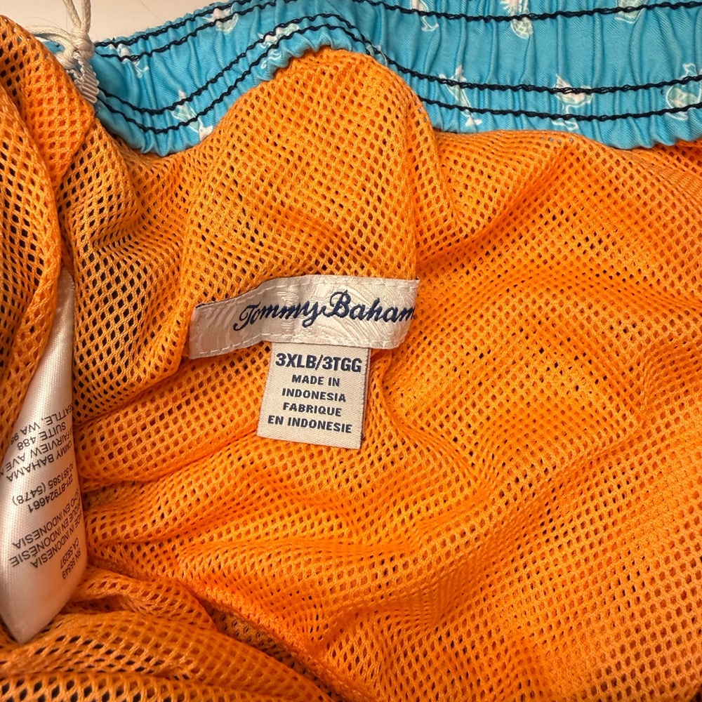Tommy Bahama Navy Swim Trunks - NWT - Picture 4 of 4